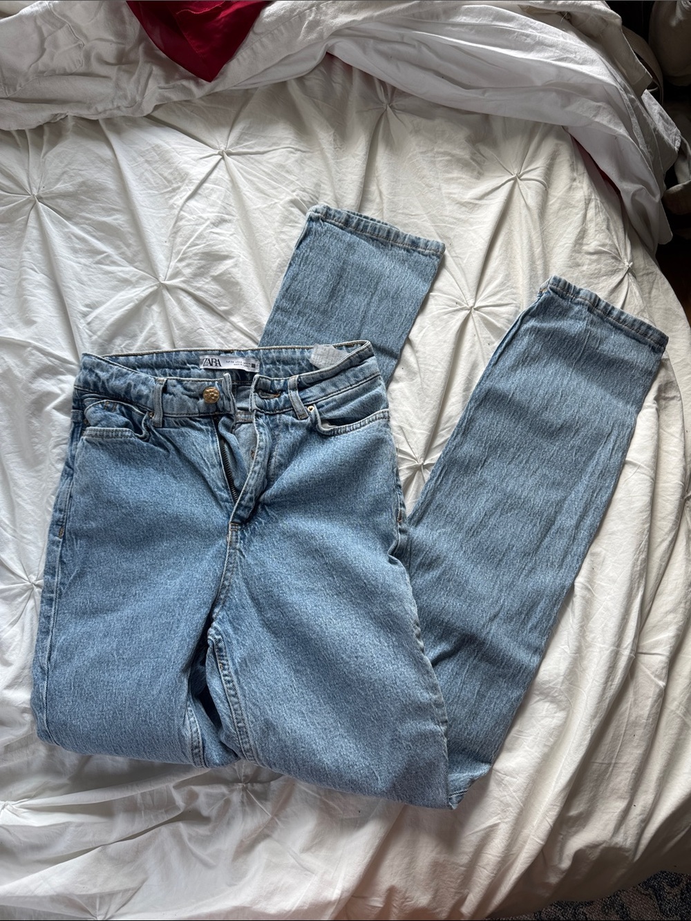 High-Rise Women’s Jeans in Light Blue